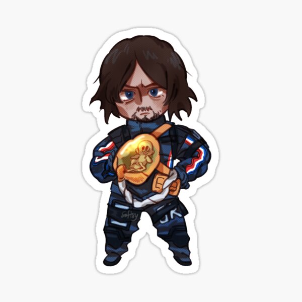 Muerte varada: Sam Fanart lindo Pegatina