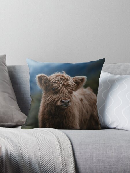 Item preview, Baby Highland Cow designed and sold by marinaweishaupt.