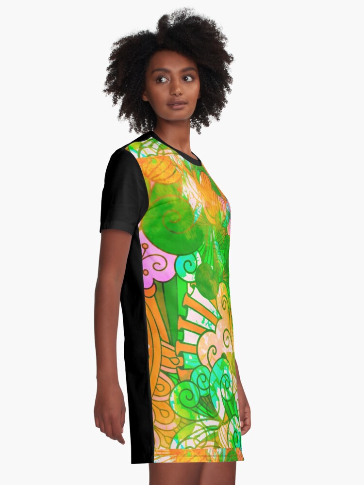 funky shirt dress