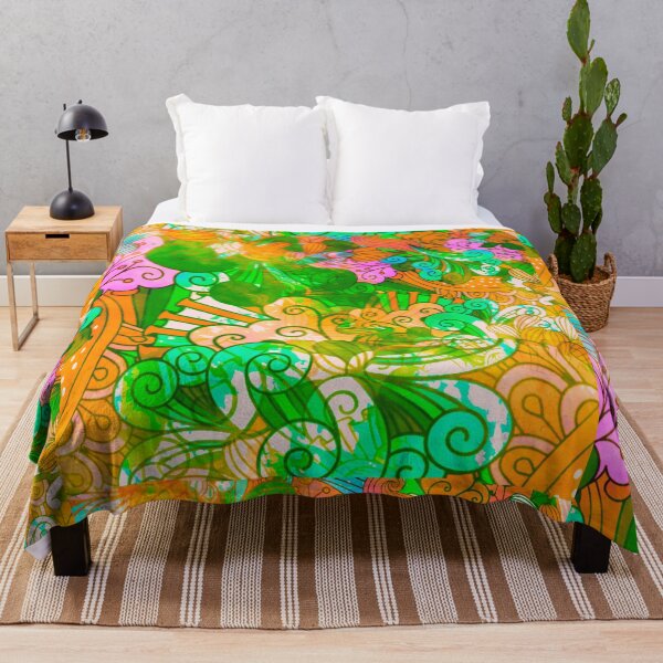Item preview, Funky Retro Psychedelic Groovy Design designed and sold by Alondra.