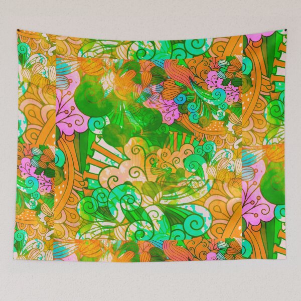 Item preview, Funky Retro Psychedelic Groovy Design designed and sold by Alondra.