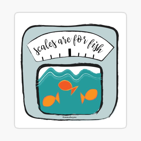 Item preview, Scales Are For Fish designed and sold by emmadarpino.