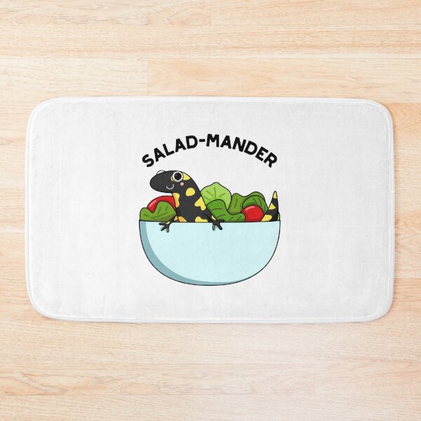 Item preview, Salad-mander Funny Salamander Puns  designed and sold by punnybone.