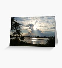The silver zone Greeting Card