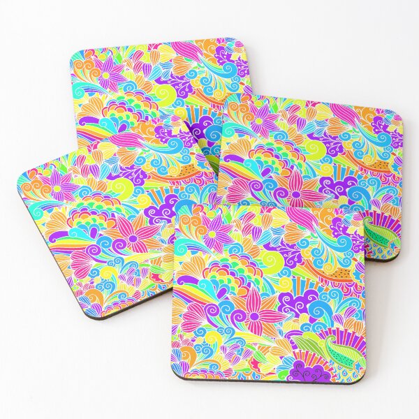 Item preview, Retro Floral Beautiful Hippie Design designed and sold by Alondra.