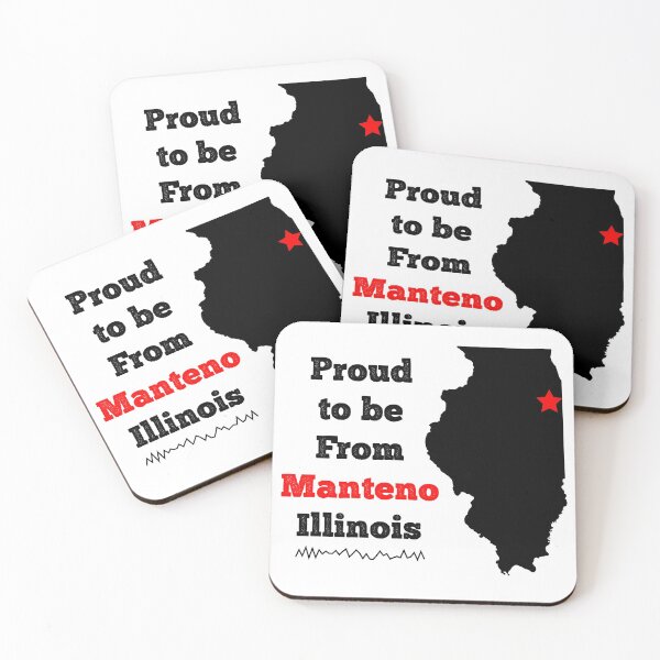 Item preview, Manteno Illinois Pride Design designed and sold by GeographerDude.
