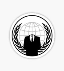 The Anonymous Shirt Sticker