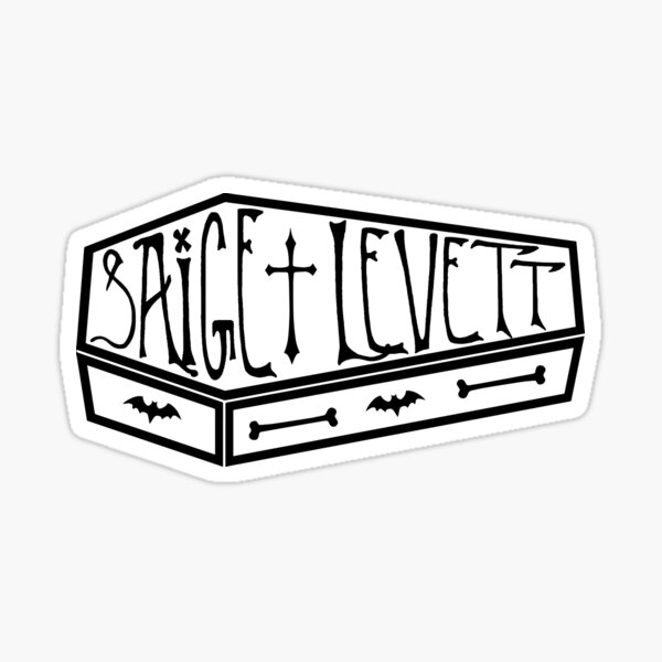 Saige Levett Logo Sticker