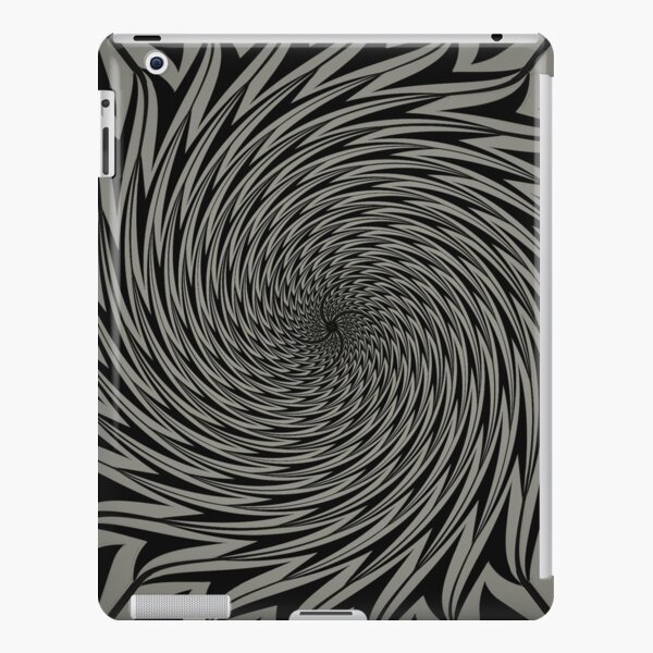 Op art - art movement, short for optical art, is a style of visual art that uses optical illusions iPad Snap Case