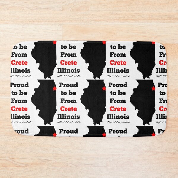 Item preview, Crete Illinois Pride Design designed and sold by GeographerDude.