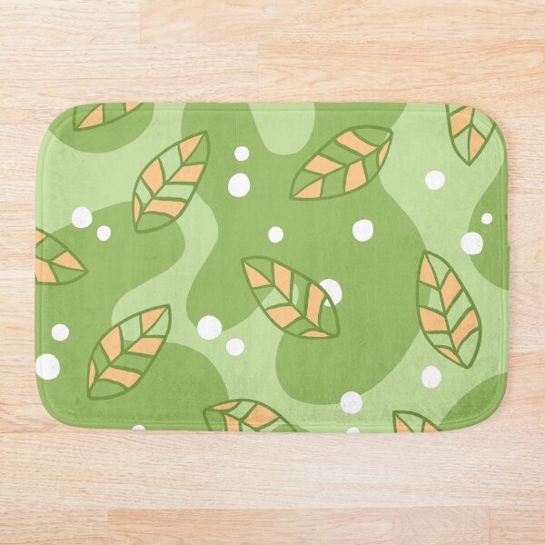 Item preview, Cute Green Leaves and Wisps Pattern designed and sold by toddsimpson.