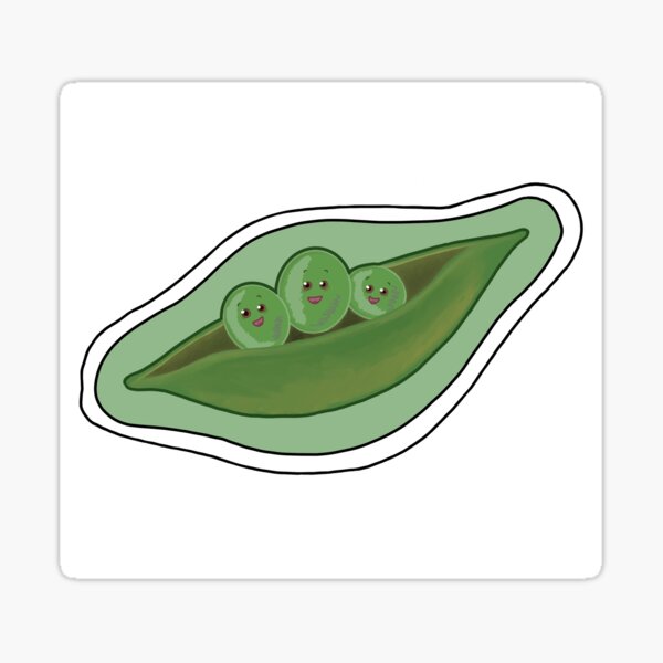 "3 Peas In A Pod" Sticker for Sale by Clazraza Redbubble