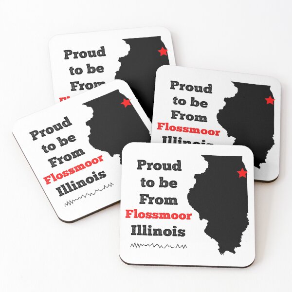 Item preview, Flossmoor Illinois Pride Design designed and sold by GeographerDude.