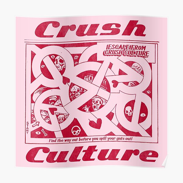 Crush Culture Maze Poster