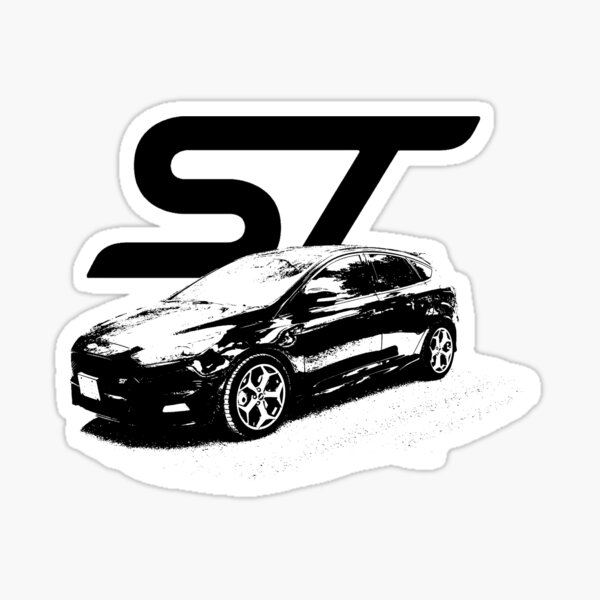 Focus ST - Lleve su pasión Pegatina