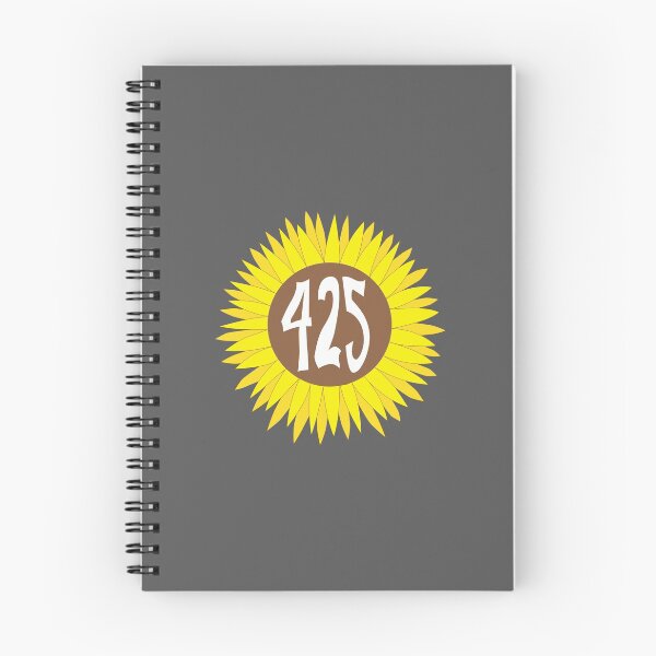 Item preview, Hand Drawn Washington Sunflower 425 Area Code designed and sold by itsrturn.