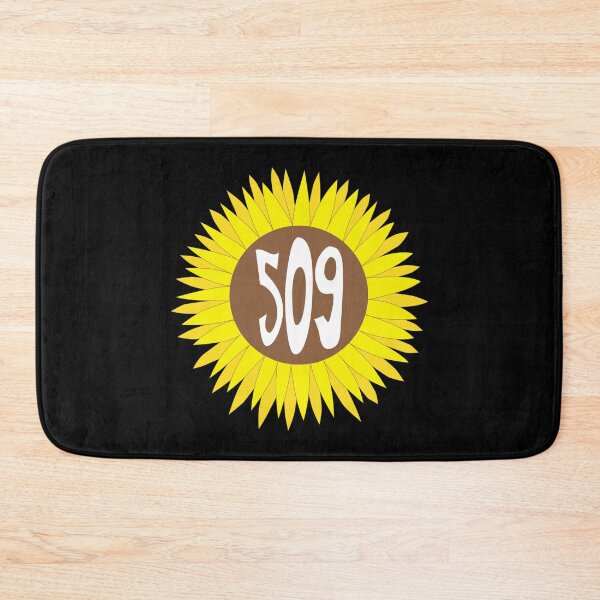 Item preview, Hand Drawn Washington Sunflower 509 Area Code designed and sold by itsrturn.