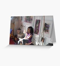 At home Greeting Card