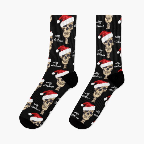 Item preview, Gothic Skull Merry Christmas  designed and sold by headpossum.