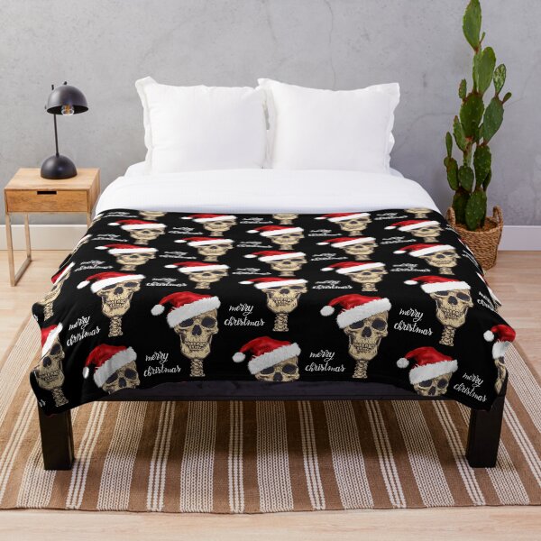 Artikelvorschau, Gothic Skull Frohe Weihnachten entworfen und verkauft von headpossum.