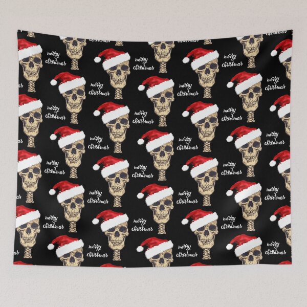 Item preview, Gothic Skull Merry Christmas  designed and sold by headpossum.
