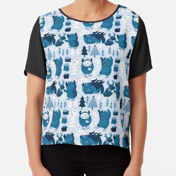 Bigfoot creatures Chiffon Top