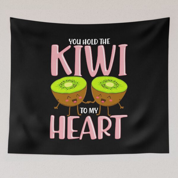 Item preview, You Hold The Kiwi To My Heart Adorable Kiwis Pun designed and sold by perfectpresents.