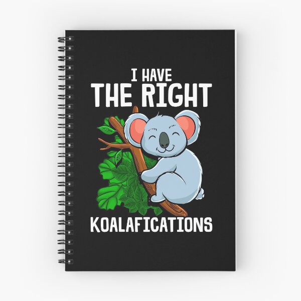 Item preview, Funny I Have The Right Koalafications Koala Pun designed and sold by perfectpresents.