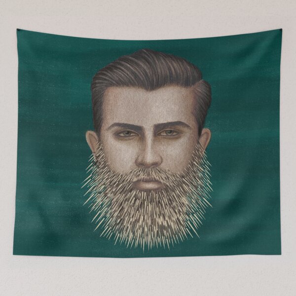 Item preview, Porcupine Beard designed and sold by Sandra Dionisi.