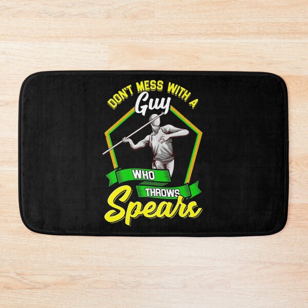 Item preview, Don't Mess With A Guy Who Throws Spears Javelin designed and sold by perfectpresents.