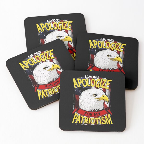 Item preview, Awesome I Won't Apologize For My Patriotism USA designed and sold by perfectpresents.