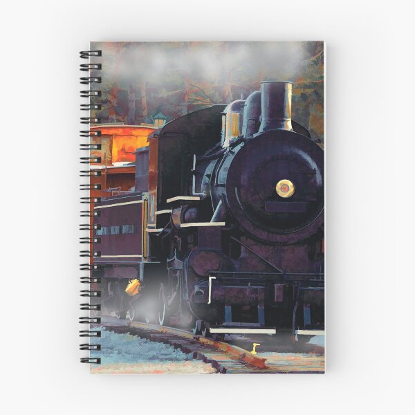 Item preview, The Rail Yard  -  Steam Train designed and sold by NaturePrints.