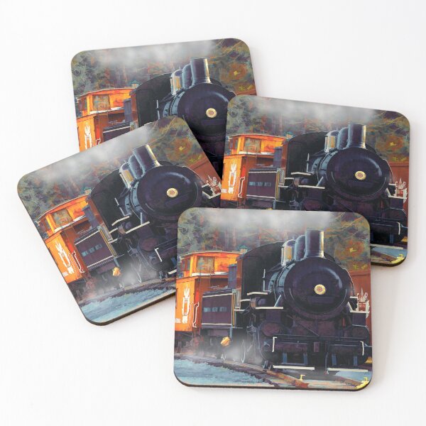 Item preview, The Rail Yard  -  Steam Train designed and sold by NaturePrints.