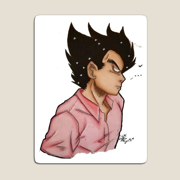 Vegeta Magnets Redbubble - evil vegeta roblox