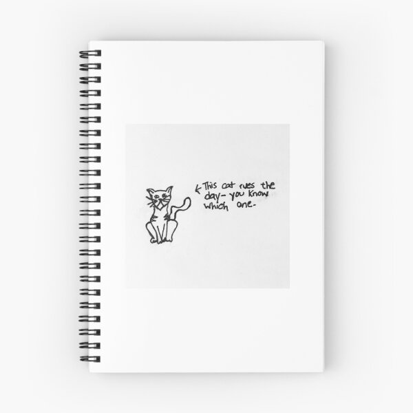 Item preview, Scribblecat Rues the Day designed and sold by Riley Capus.