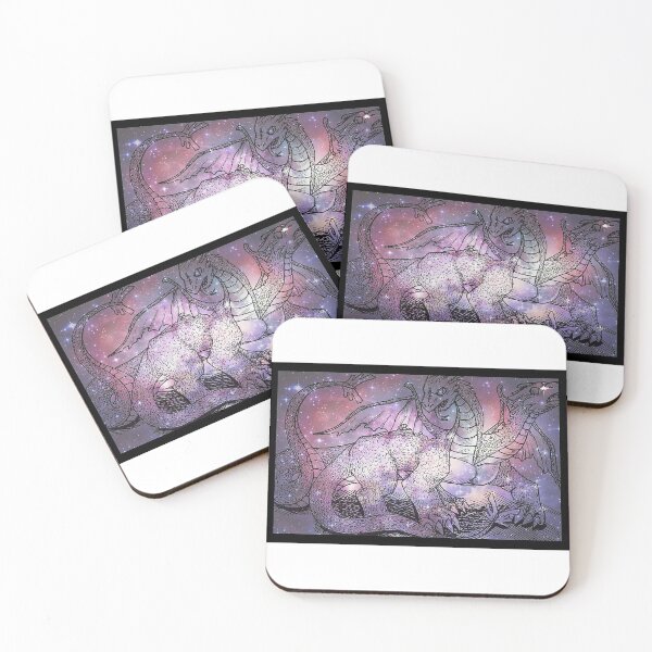 Item preview, Two-Headed Galaxy Dragon (Medium) designed and sold by astridwinegar.