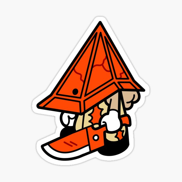 Lil' Pyramid Head Sticker