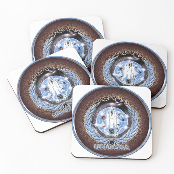 Item preview, UNOOSA Logo with the Universe! designed and sold by Pablo Carlos Budassi.
