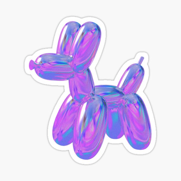Balloon Dog Stickers – Meredith Ann Illustration