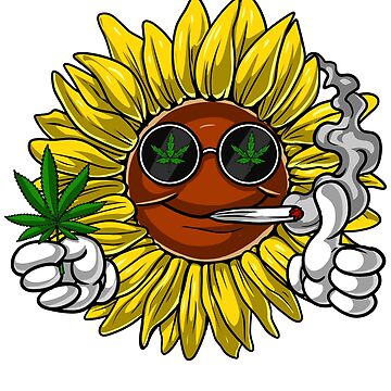 Artwork thumbnail, Sunflower Hippie Stoner by underheaven