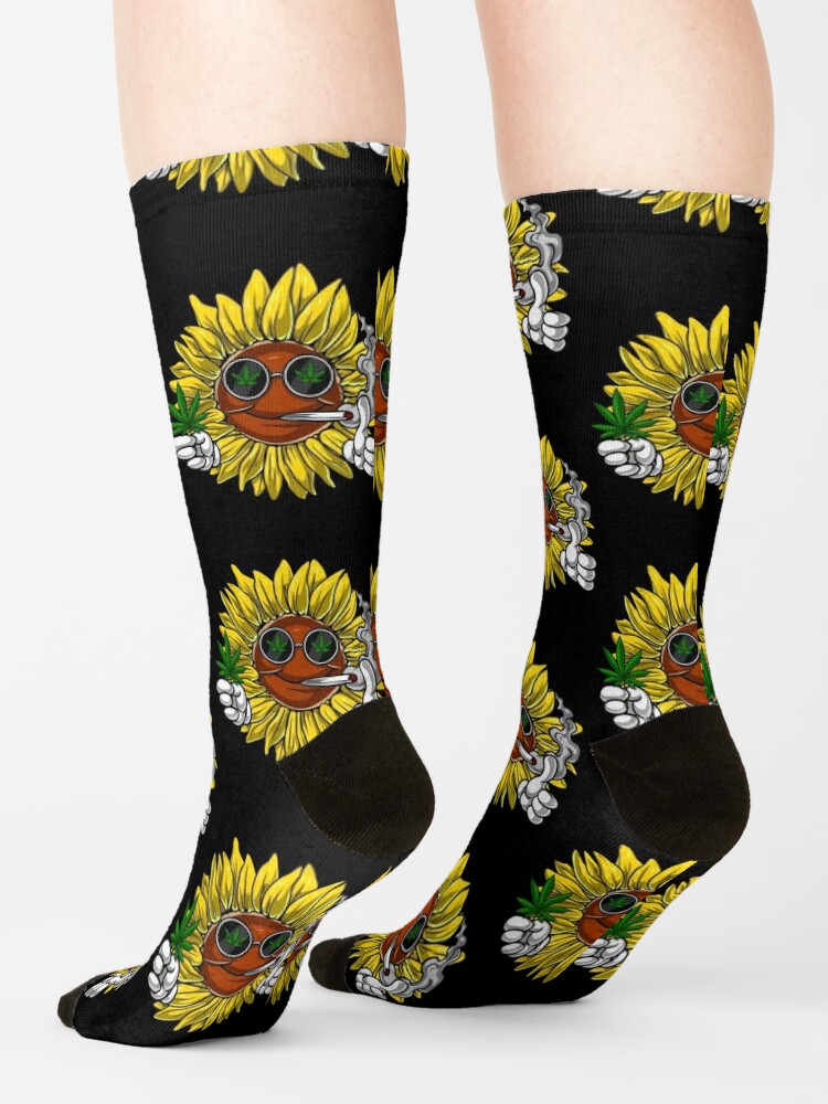 Discover Sunflower Hippie Stoner | Socks
