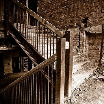 Artwork thumbnail, Rusty Railing by Rdemingphoto