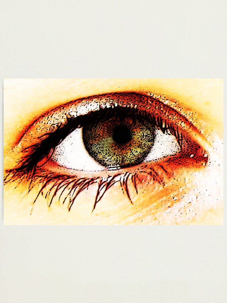 Alternate view of Eye Photographic Print