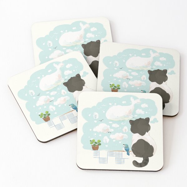 Item preview, A Cat's Day - Daydream Cloud Gazing designed and sold by twigsandpaper.