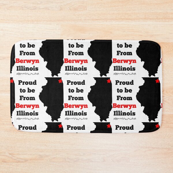 Item preview, Berwyn Illinois Pride Design designed and sold by GeographerDude.