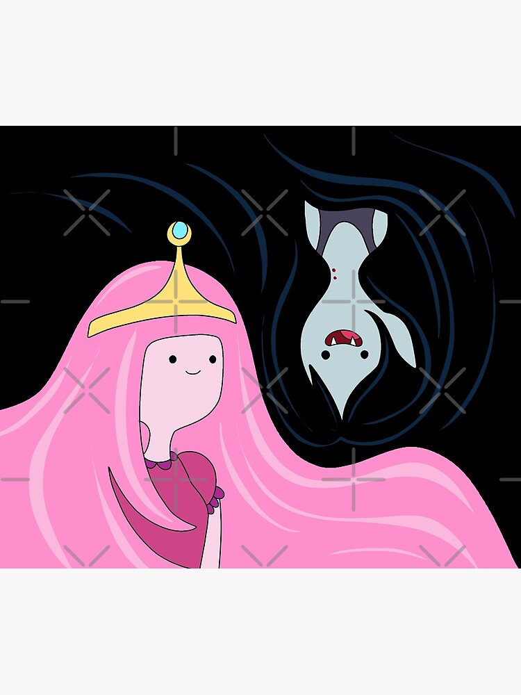 Princess Bubblegum and Marceline by ValentinaHramov