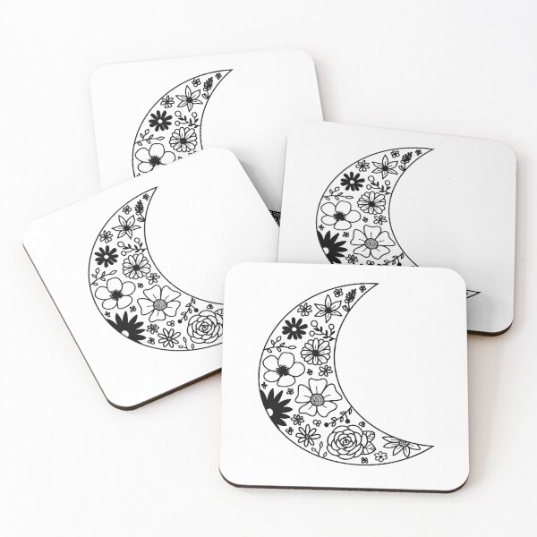 Item preview, Flower Moon designed and sold by DotsAndDaisies.