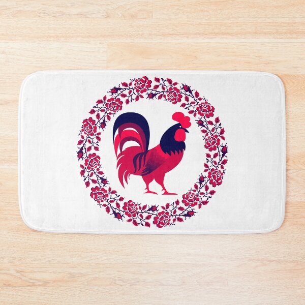 Item preview, Rooster Blossom designed and sold by Maryna Riabko.