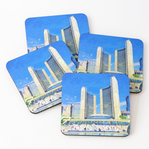 Item preview, Plaza pública del nuevo ayuntamiento de Toronto designed and sold by Paul Comtois.