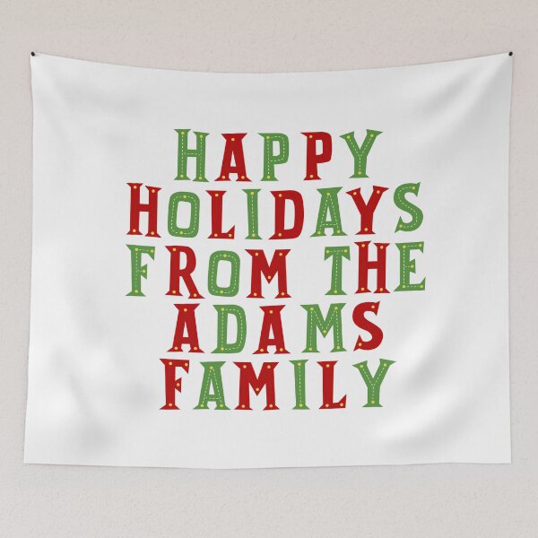 Item preview, Happy holidays from the Adams family designed and sold by Urosek.